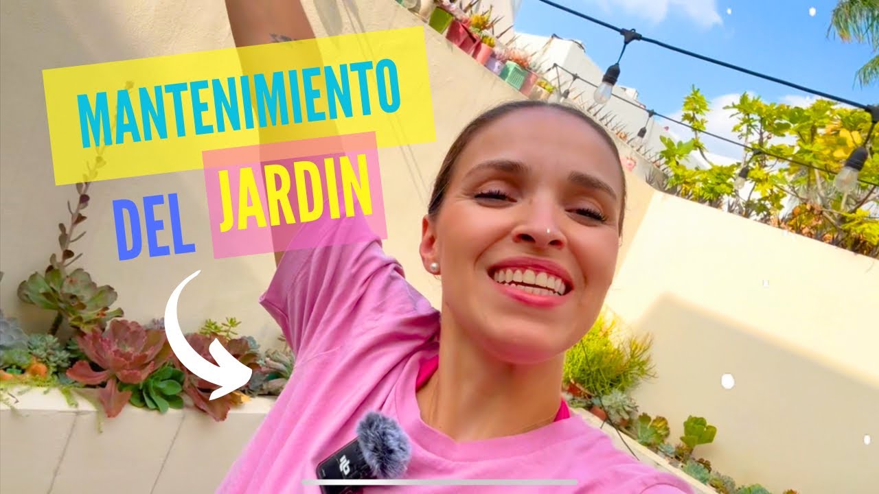 Mantenimiento del Jardín. Suculentas y más. 