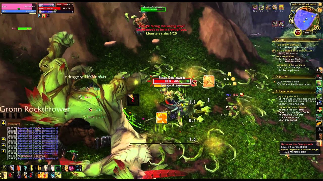 Bonus Objective: Affliction Ridge WoW Make It a Bonus