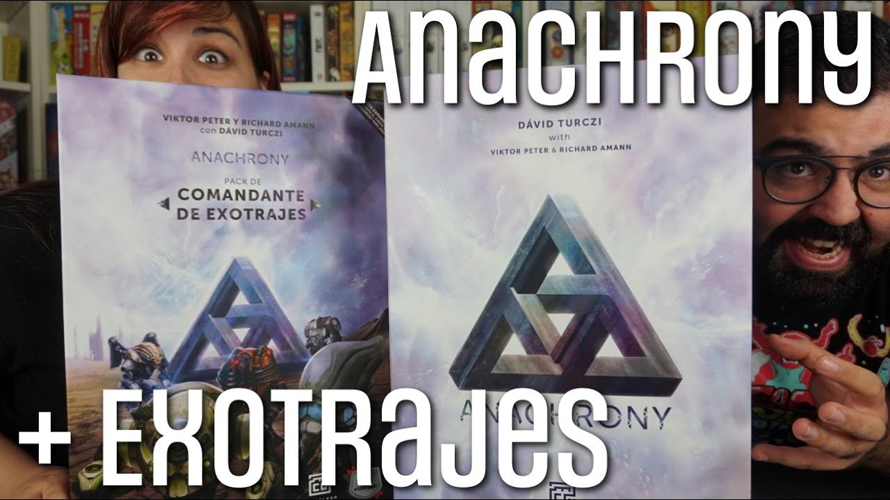 Anachrony y expansión de Exotrajes - ¿Funciona a dos? - Breva Reseña #18 - Maldito Games