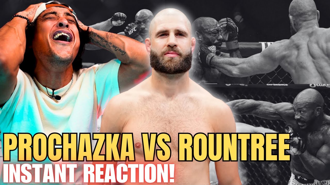 Иржи Прохазка нокаутировал Халиля Раунтри на UFC 320. МГНОВЕННАЯ РЕАКЦИЯ!