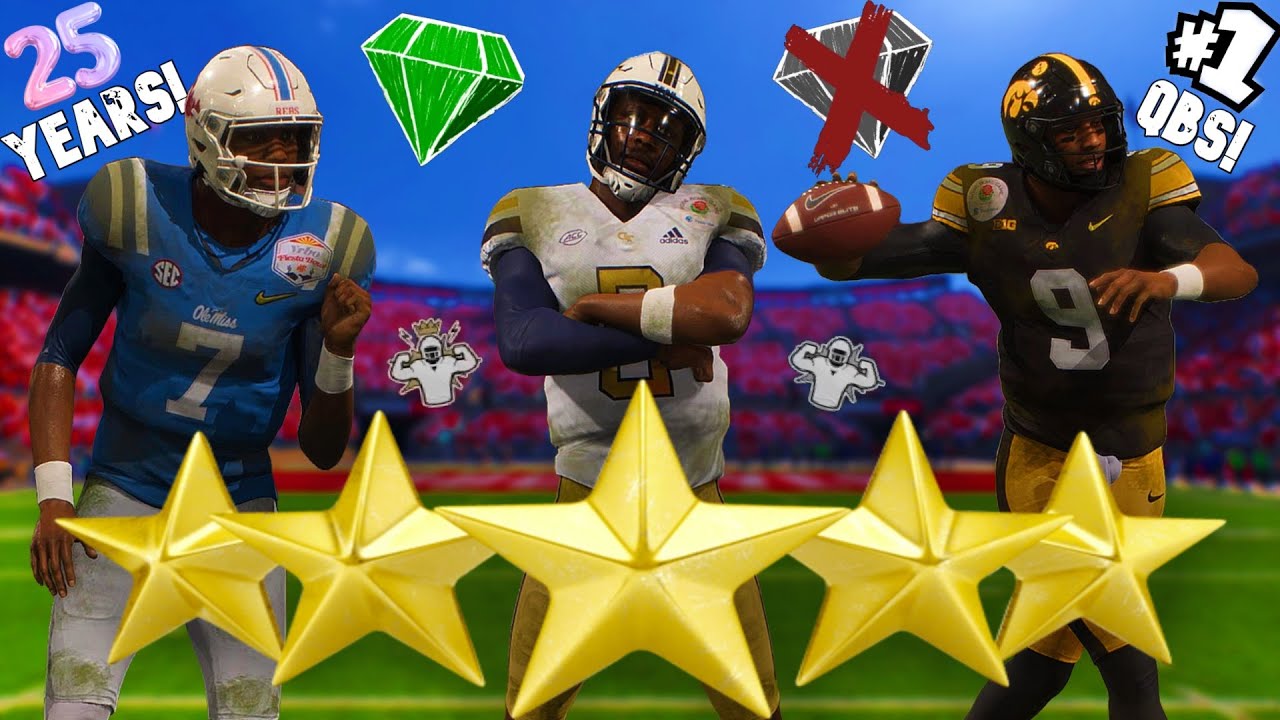 I Followed the Careers of EVERY Number 1 QB Recruit in 25 Years of College Football 26 Dynasty Mode!
