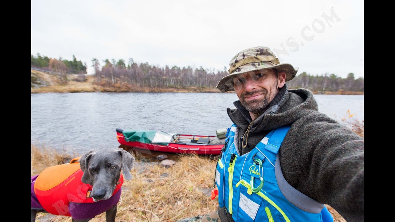 #06 Reisetagebuch 6 Wochen Solo Wildnis Abenteuer Lappland 2021- Paddeln auf dem Repojoki (Faltkanu)