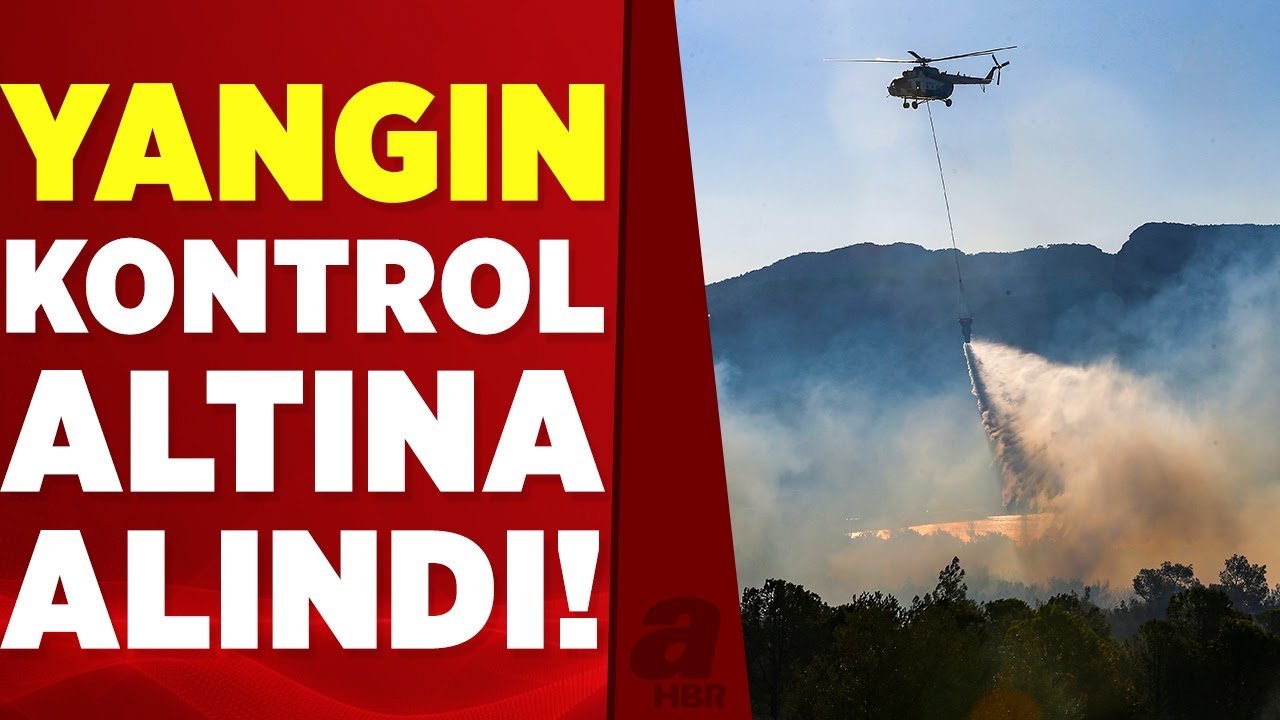 Mersin yangını kontrol altına alındı! | A Haber