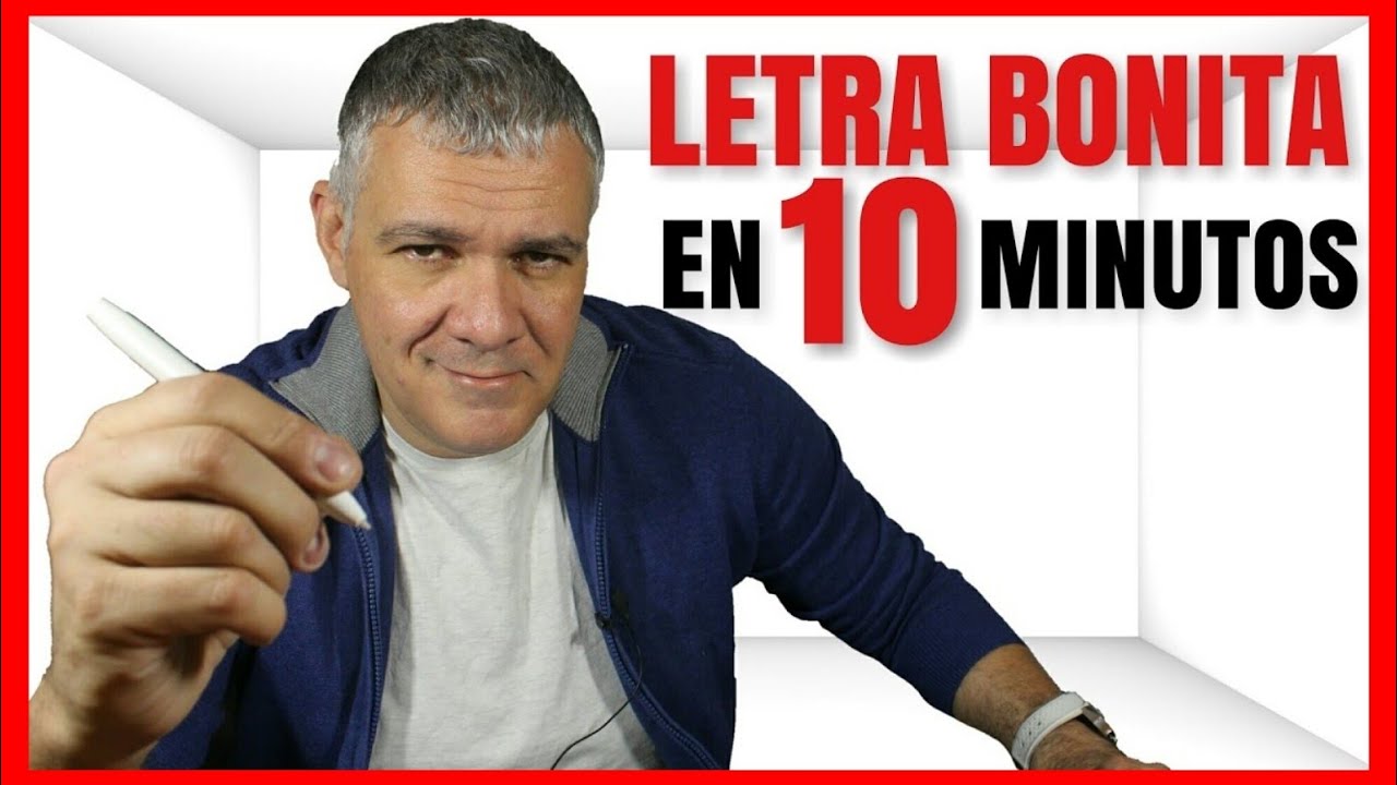CÓMO MEJORAR TU LETRA Y TENER LETRA BONITA EN 10 MINUTOS