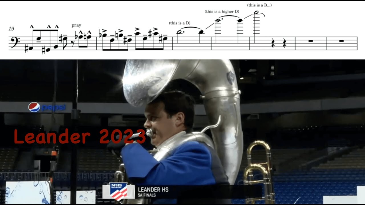 Leander HS 2023 Tuba/Trombone Solo Transcription