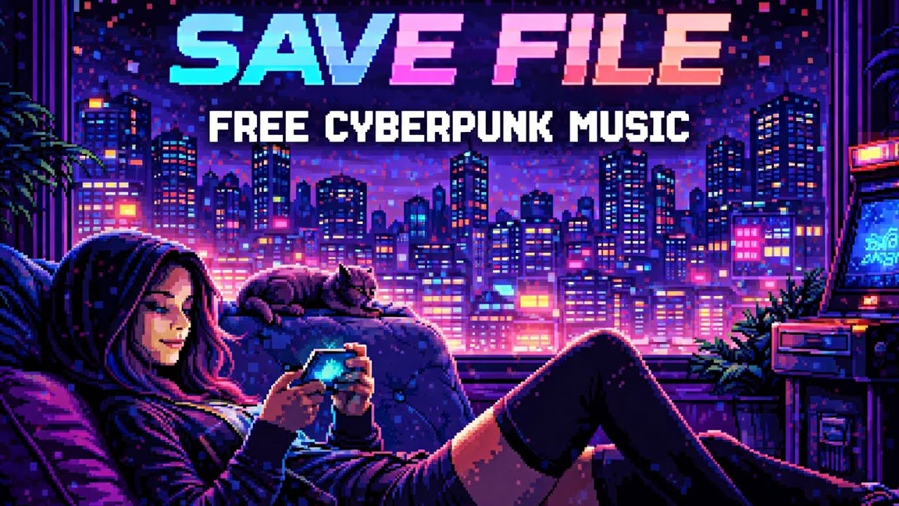 SAVE FILE // Modern 8-Bit Chill Gaming Beats  (Safe Room Theme)
