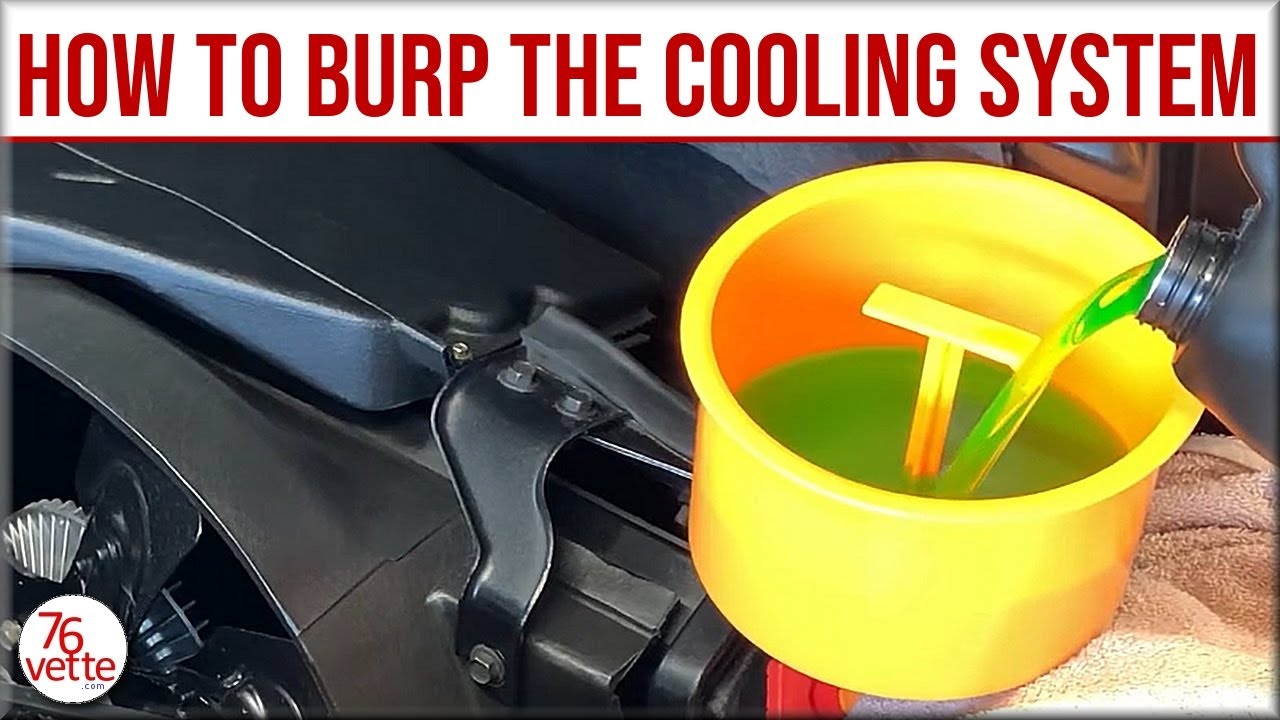 How to Burp Your Car’s Cooling System