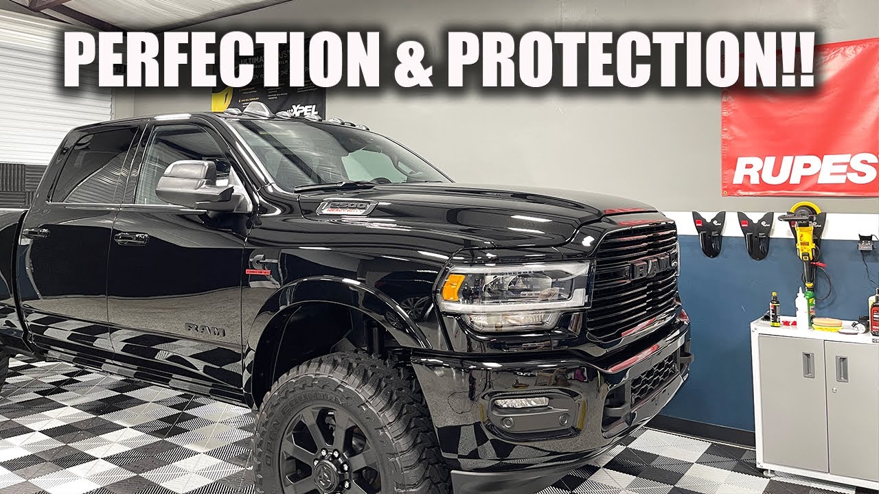 HOW TO MAKE YOUR BLACK TRUCK LOOK LIKE GLASS!!!