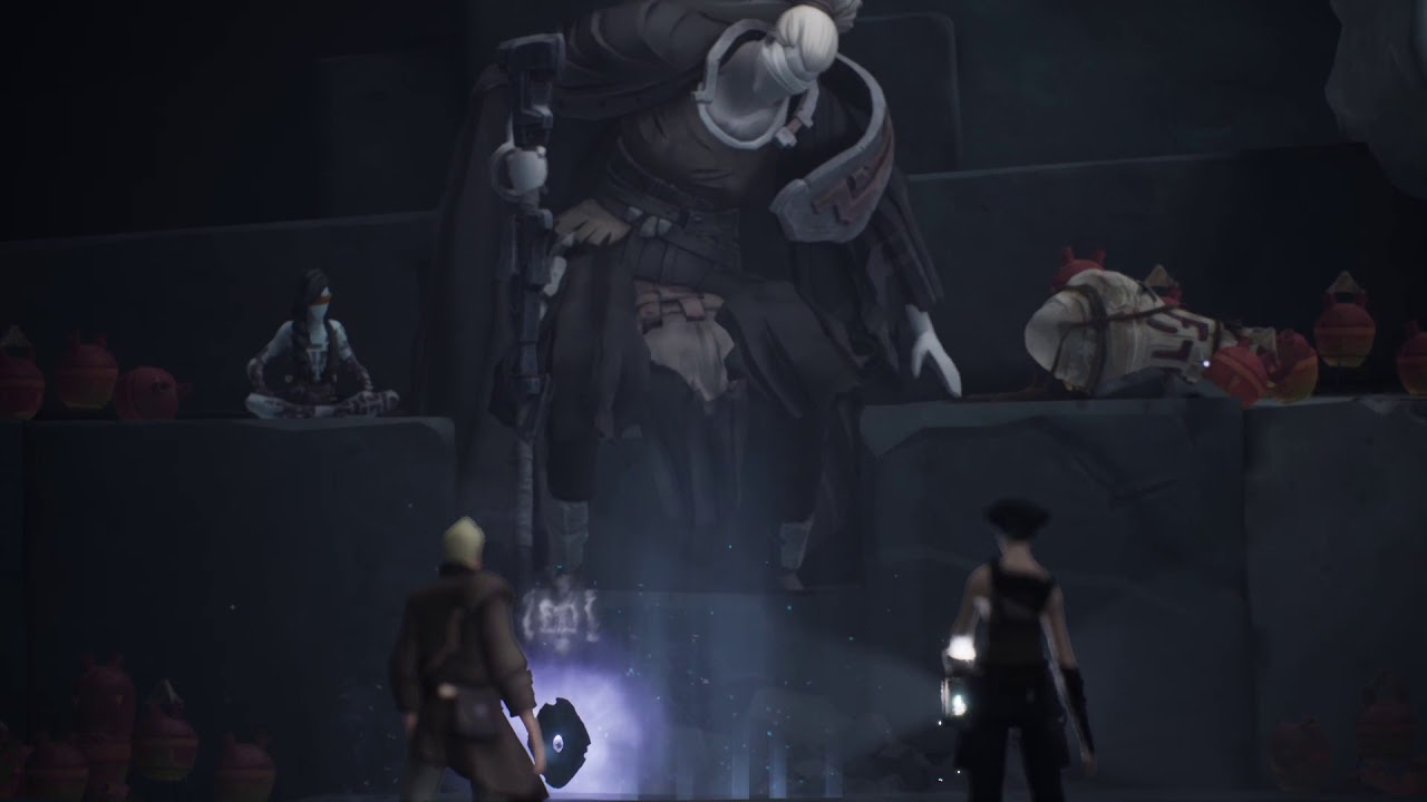 ASHEN (PC) How to defeat Amiren the matriarch in a very easy way