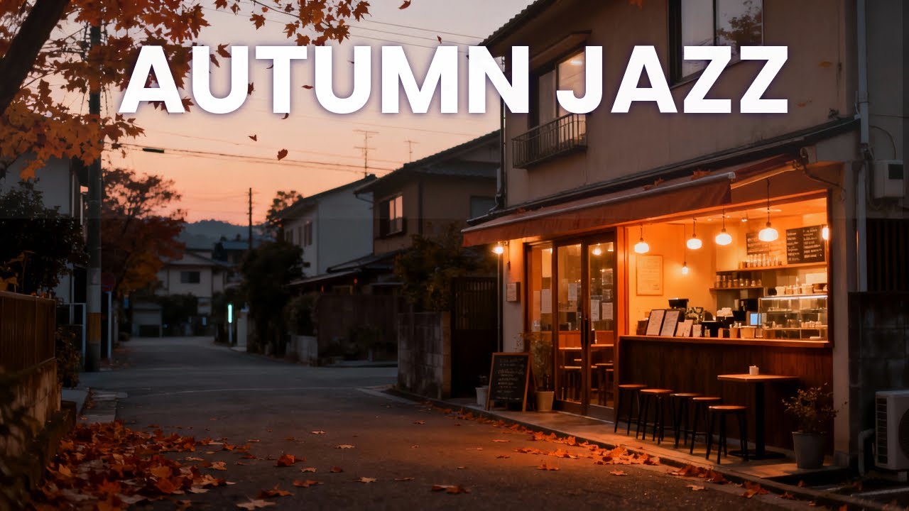 Autumn Morning Jazz 🍂 Soft Reflective Piano for Focus & Calm — 秋の朝ジャズ