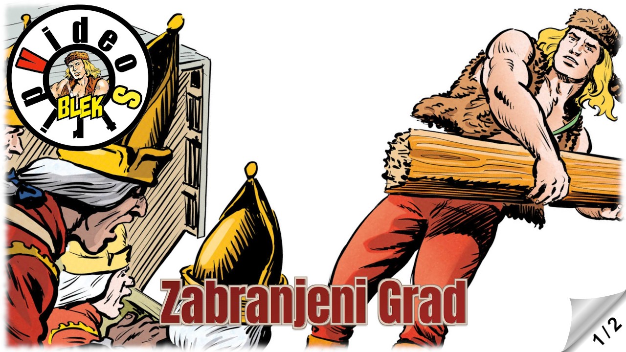 Veliki Blek - Zabranjeni Grad - Strip u boji - (1/2)