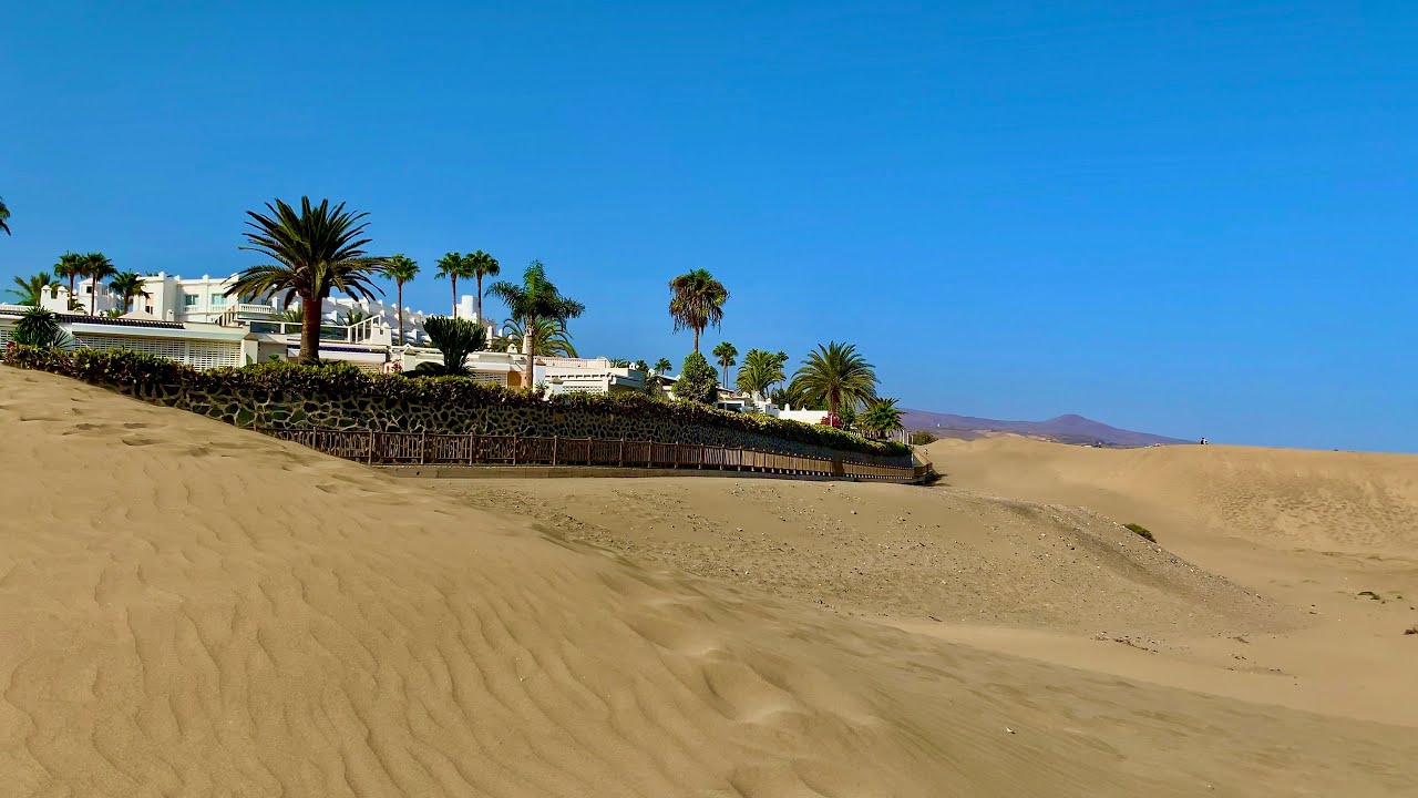 Gran Canaria Playa del Ingles Dunes of Maspalomas October 2019 😍