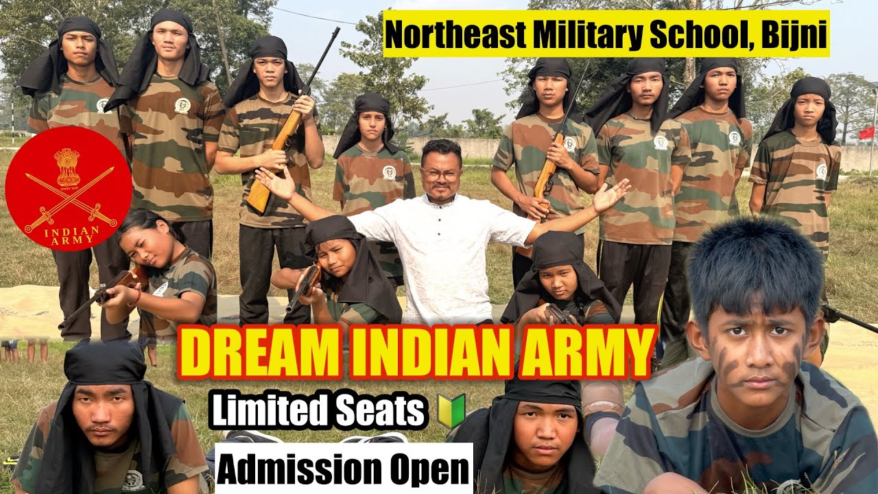 Join Indian Army Dream || Direct Admission || Northeast Military School, Bijni || Admission Open 