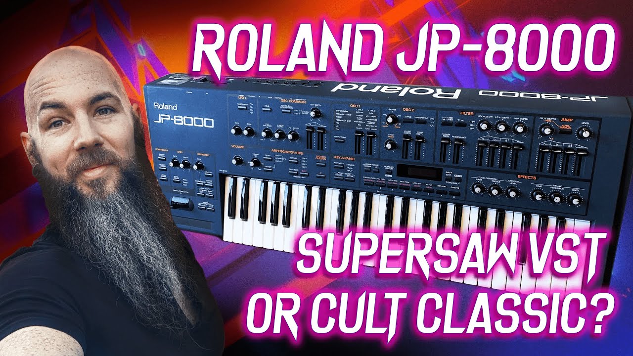 ROLAND JP-8000: The Most Powerful Trance Synth On The Market (Scum Night)