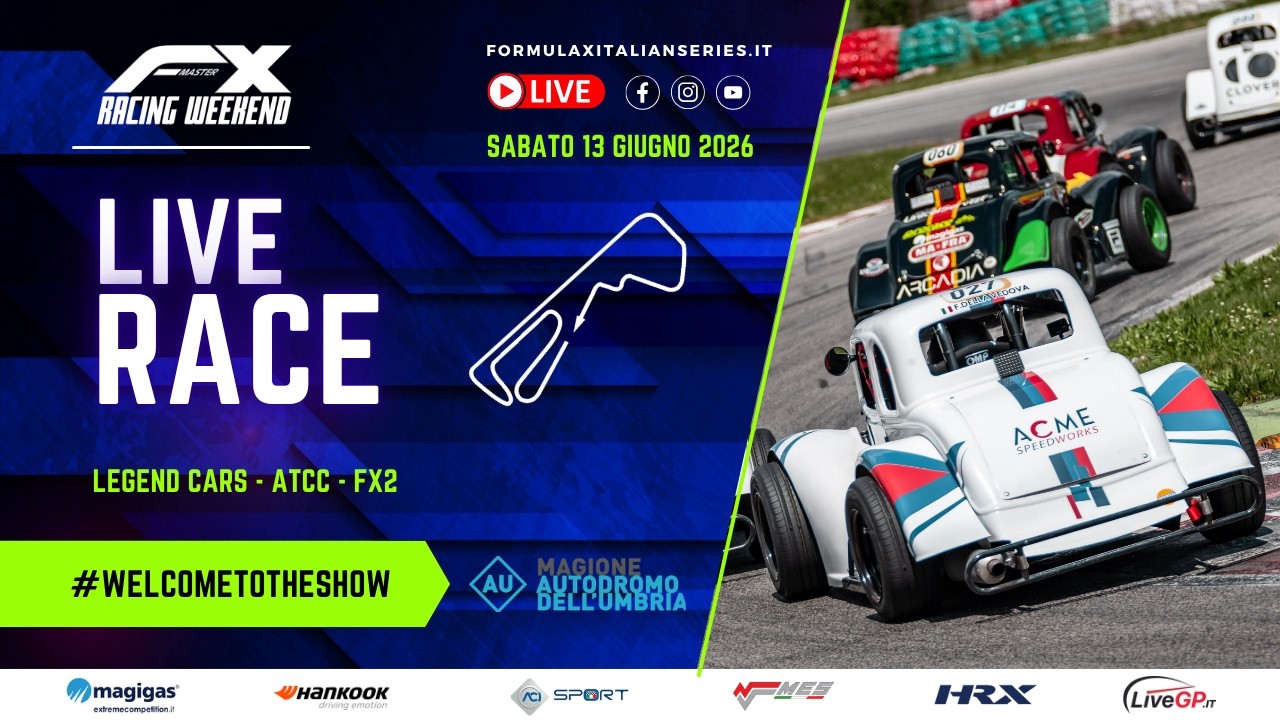 Live Race &ndash; Domenica | FX Racing Weekend Magione 2026 (morning)