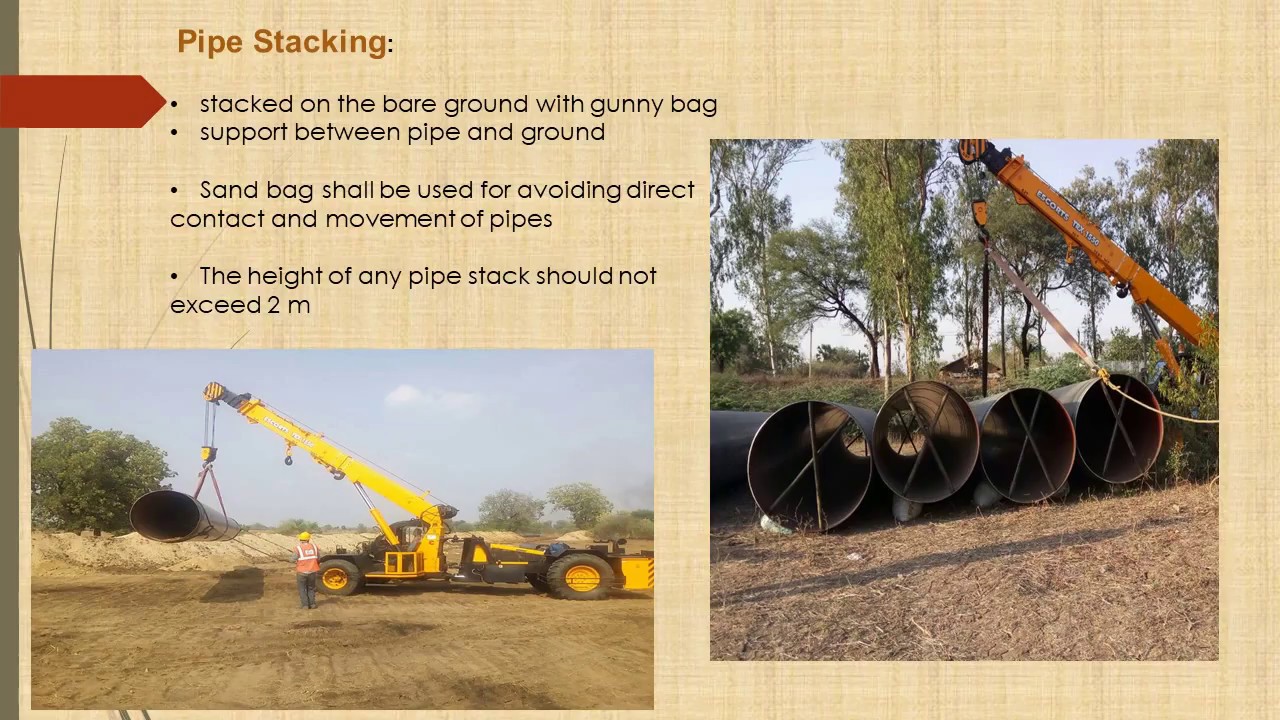 MS PIPE LINE QAQC Presentation