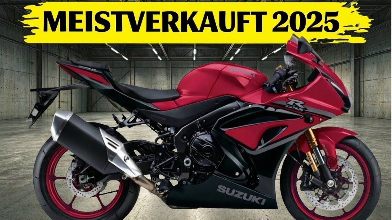 10 Motorräder 2025: Das sind die meistgekauften Modelle in Deutschland