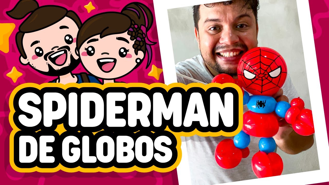 Spiderman de Globos