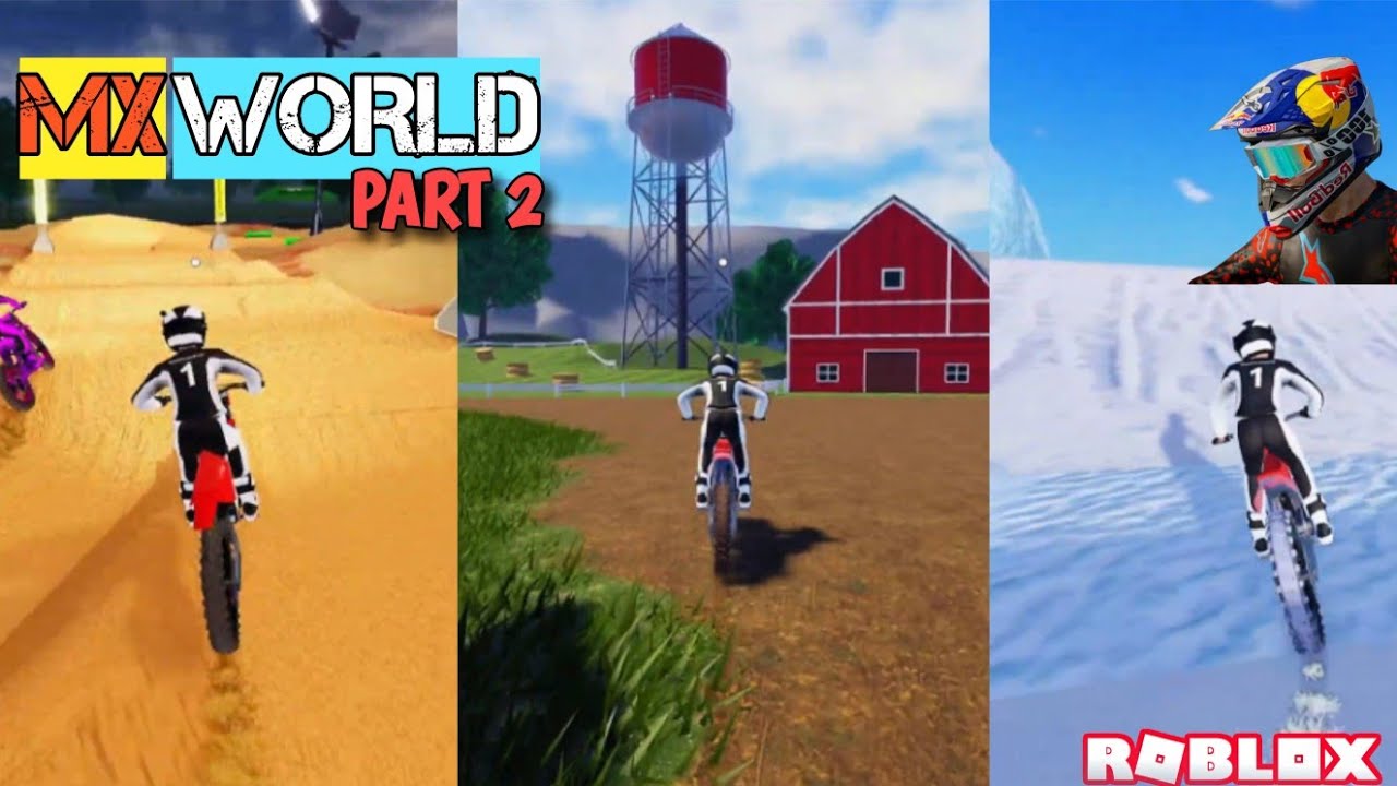 MX WORLD *RACING DIRT BIKE GAME*  Part 2 🏍 (Roblox)