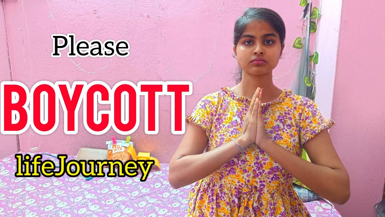 Please Boycott My Channel ❌❌❌ // lifeJourney