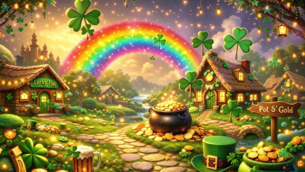 St. Patrick’s Day Ambience 🍀 Good Mood Jazz Instrumental Background Music to Study, Work or Relax