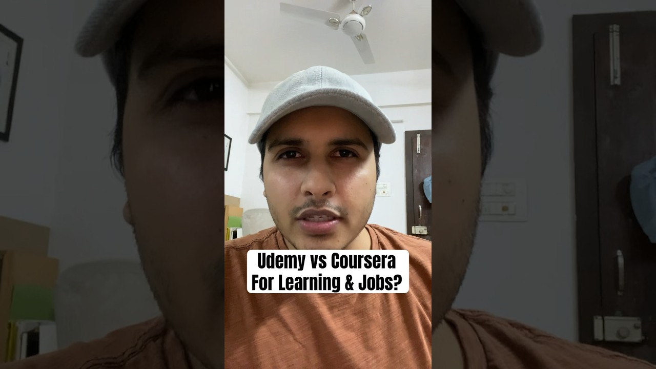 Udemy vs Coursera for jobs and learning. Which is better? #udemy #coursera #courses