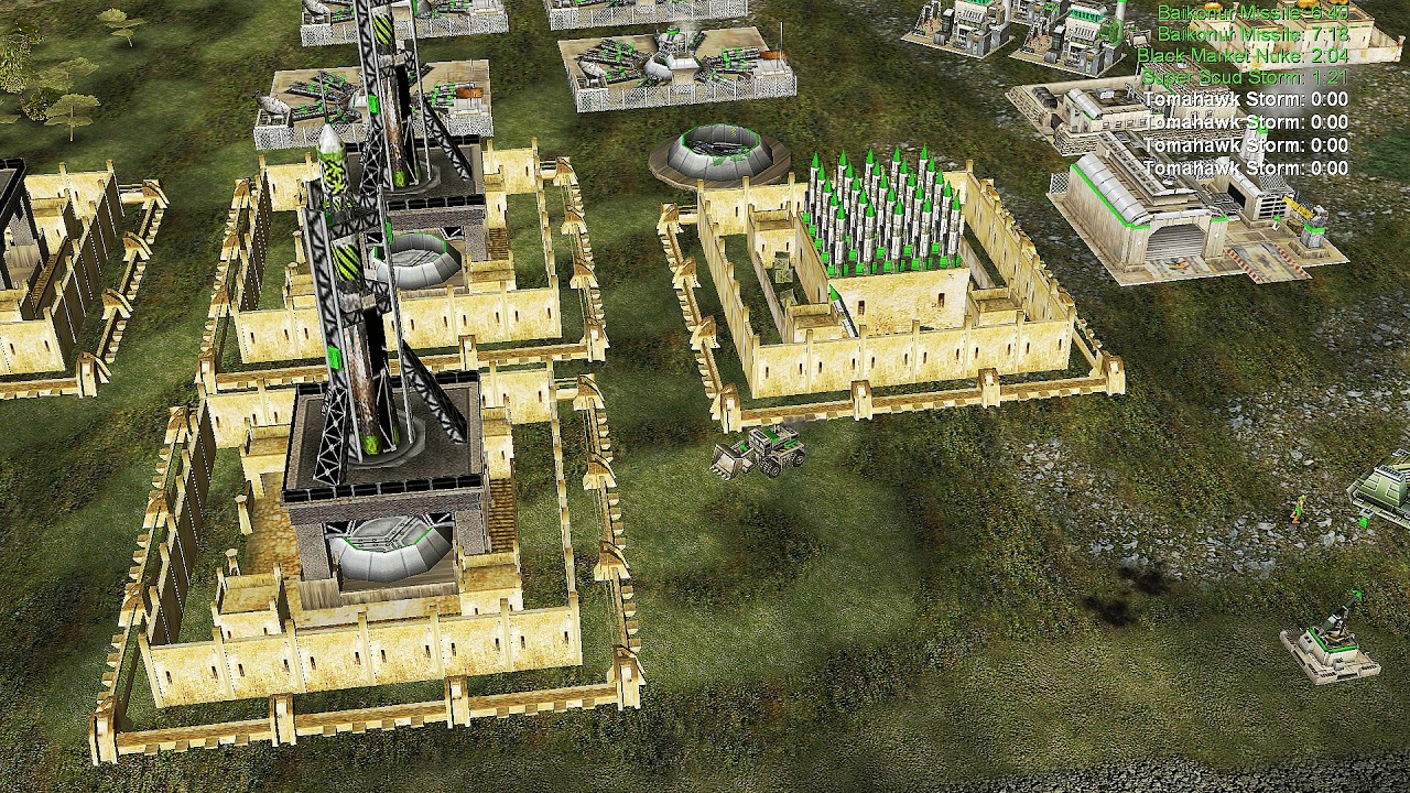 MegaFortress ARMAGEDDON vs 7 GLA - Command & Conquer Generals Zero Hour