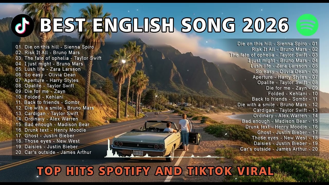 Spotify Viral Hits 2026 🎧 Bruno Mars &ndash; Risk It All | Chill Vibes & Easy Listening Mix