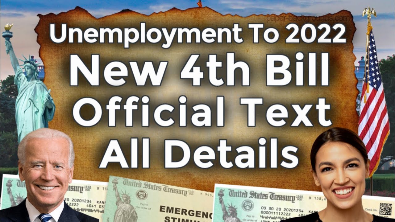 Now Released!! New 4th Unemployment Benefits Extension To Early 2022 AOC Bill PUA PEUC EDD UPDATE