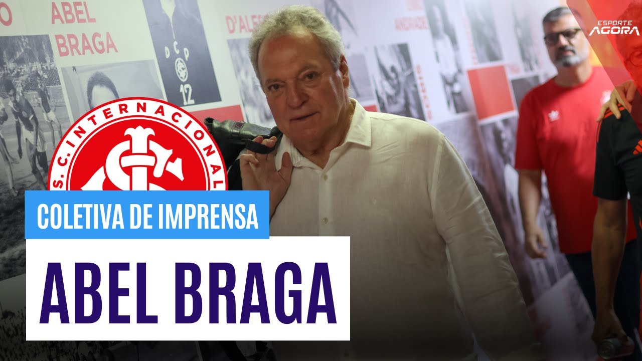 ABEL BRAGA FALA AP&Oacute;S SALVAR O INTER DO REBAIXAMENTO | COLETIVA INTERNACIONAL