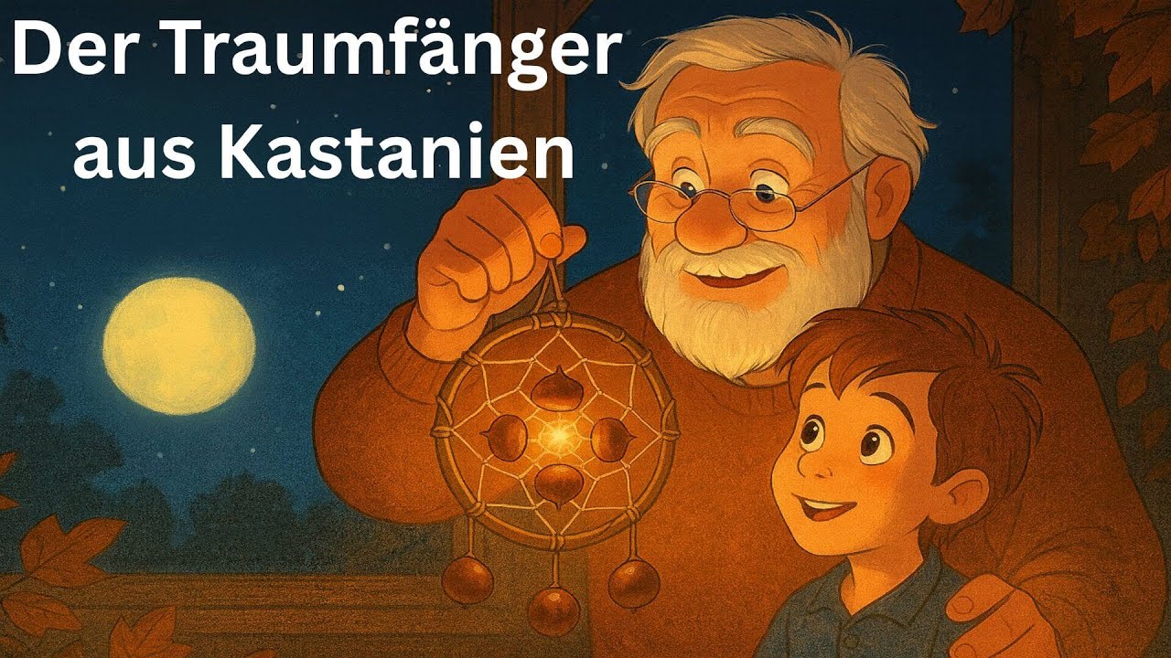 Der Traumfänger aus Kastanien 🌰✨ – Wenn Träume Wirklichkeit werden | Erklärbär Gute-Nacht-Geschichte