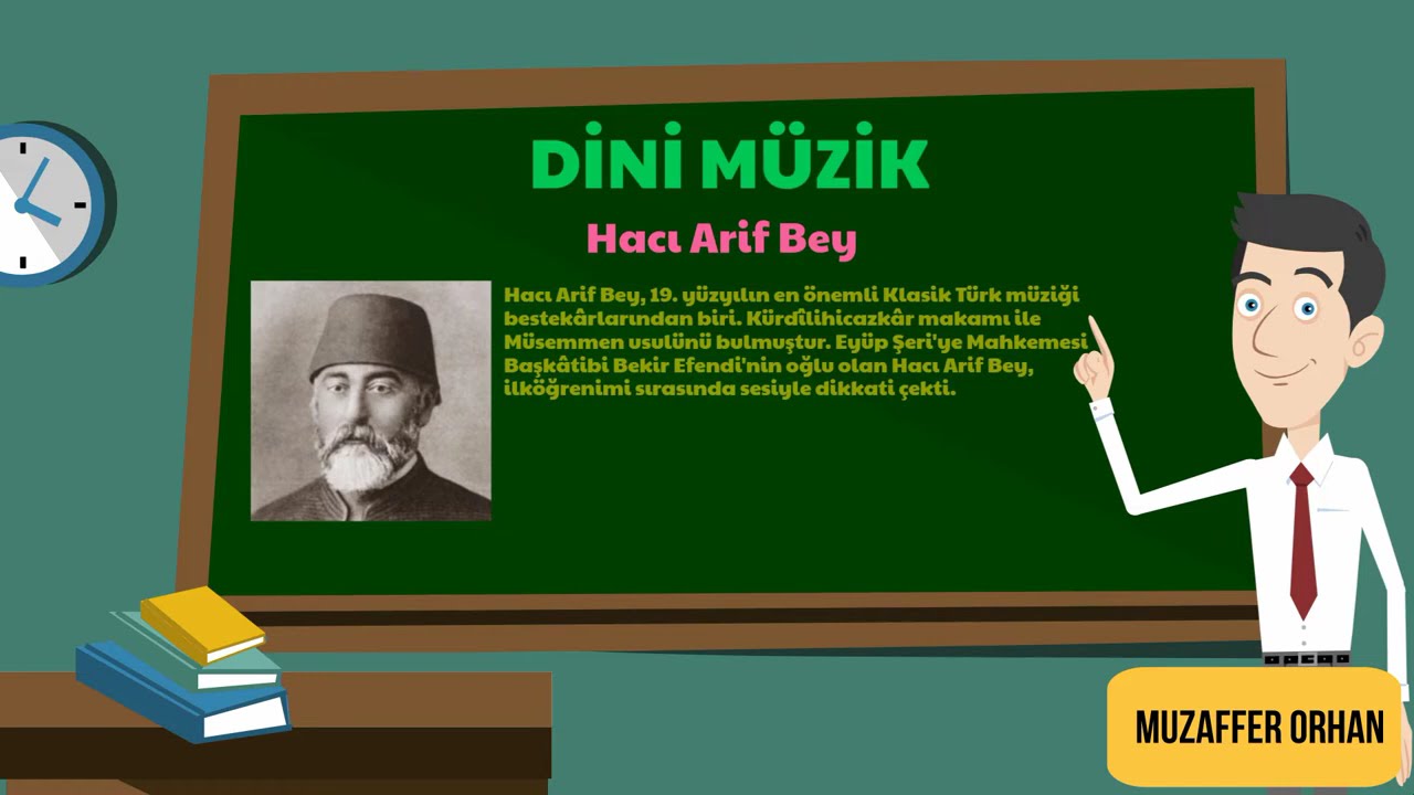 M&uuml;zik Dersi - Dini M&uuml;zik Animasyonu