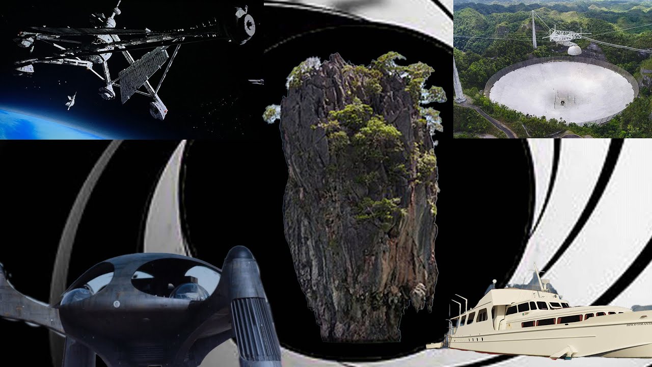 Top 15 James Bond Villain Lairs