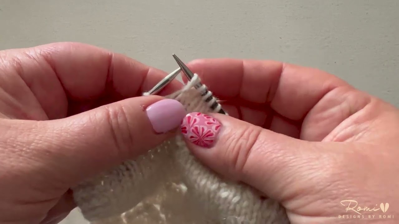 Teeny Tiny Tutorials, Basics: Wrap & Turn short rows