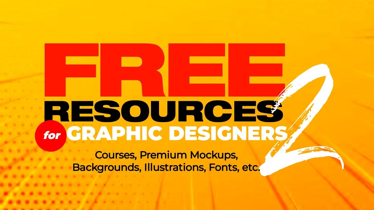 🎁 😲 FREE MASSIVE Resources for GRAPHIC DESIGNERS 2