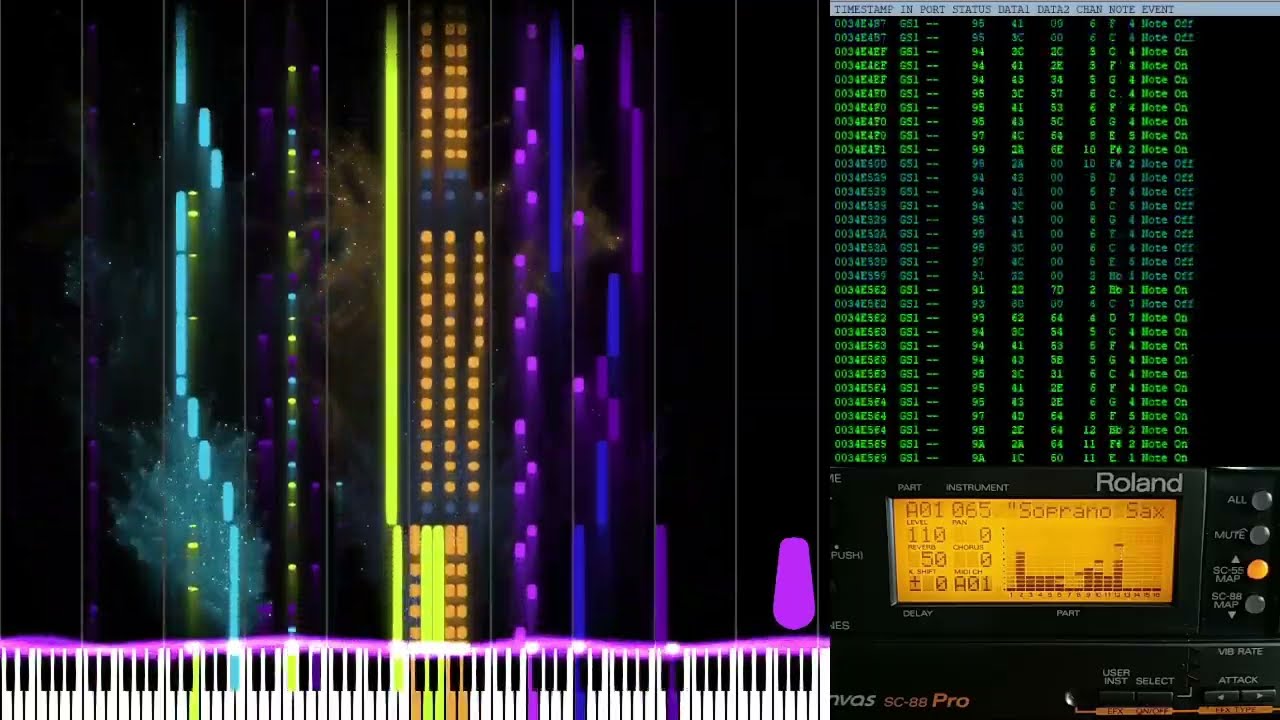 Kanon - Kaze no Tadoritsuku Basho / 風の辿り着く場所 (Sound Canvas SC-88 Pro arrange)
