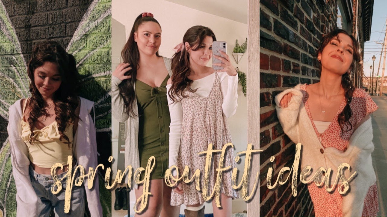 Trendy & Girly Spring Outfit Ideas 2020