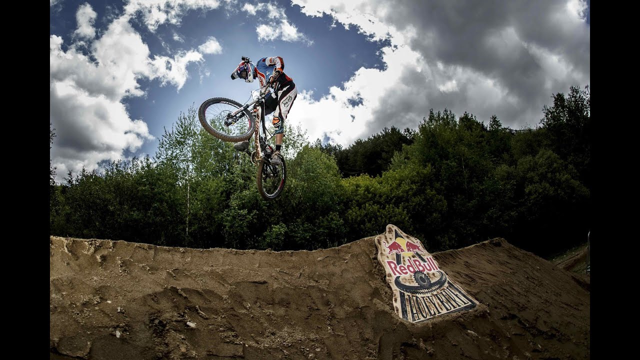 Downhill enduro bike race in Spain - Red Bull Holy Bike 2014