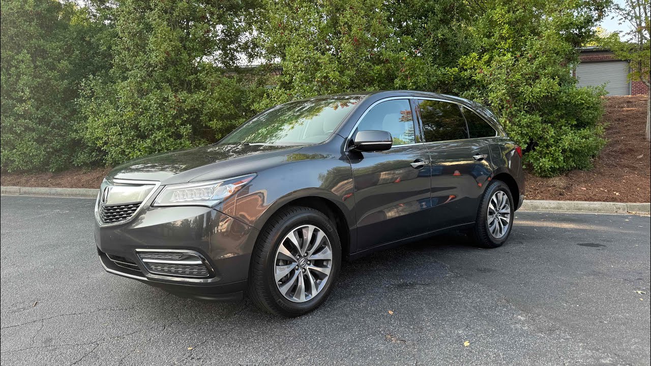 2014 Acura MDX FWD with Technology Package, 84k miles, Excellent History, Graphite Luster Metallic