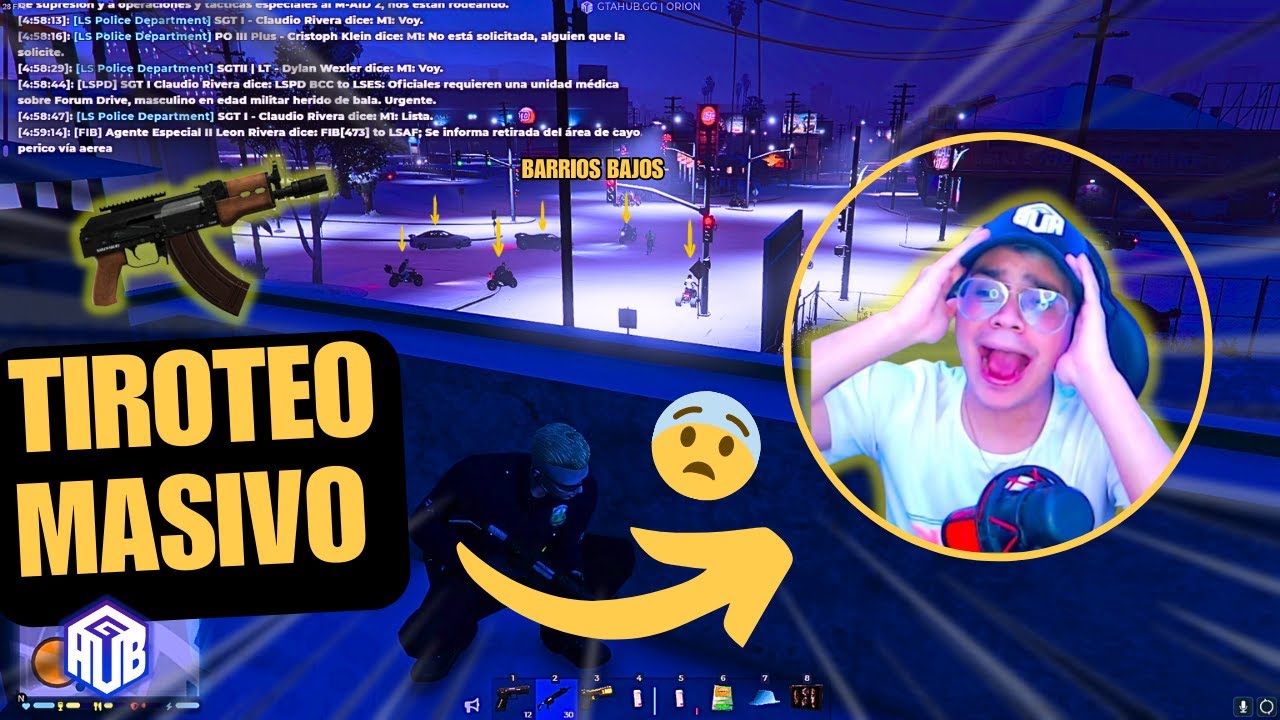 EL T1R0TE0 MAS SUBREALISTA GTAHUB 😱 *no se les acaban las balas*