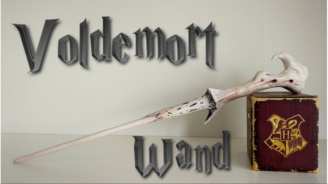 Lord Voldemort Wand DIY
