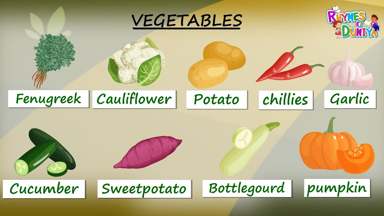 Vegetable Names Made Easy: Fun Learning for Kids! Let's Get Veggie! Fun Names for Little Learners!