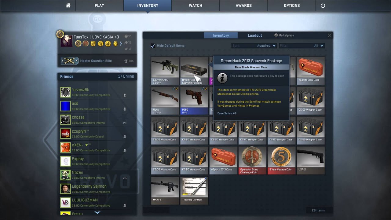CS:GO - The DreamHack 2013 Souvenir Package UNBOXING !