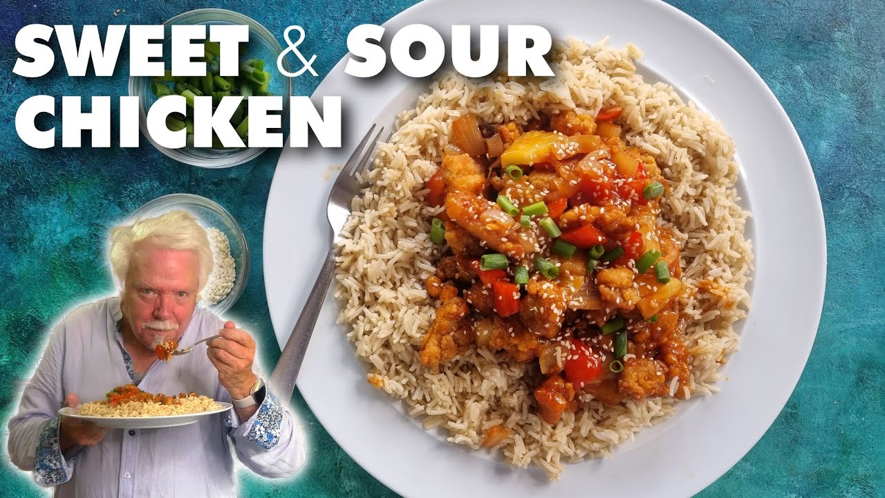Sweet and Sour Chicken - British Chinese Takeaway Style