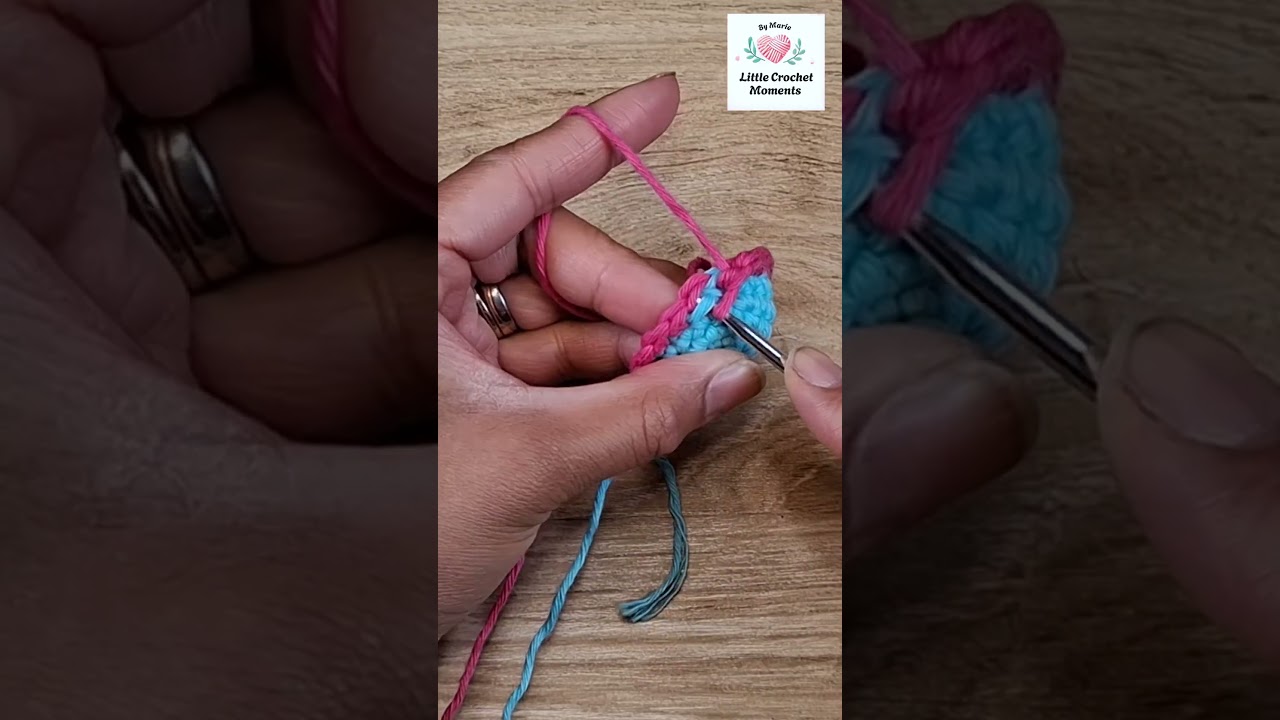 Try This Easy Invisible Color Change Method! Quick Crochet Tutorial 