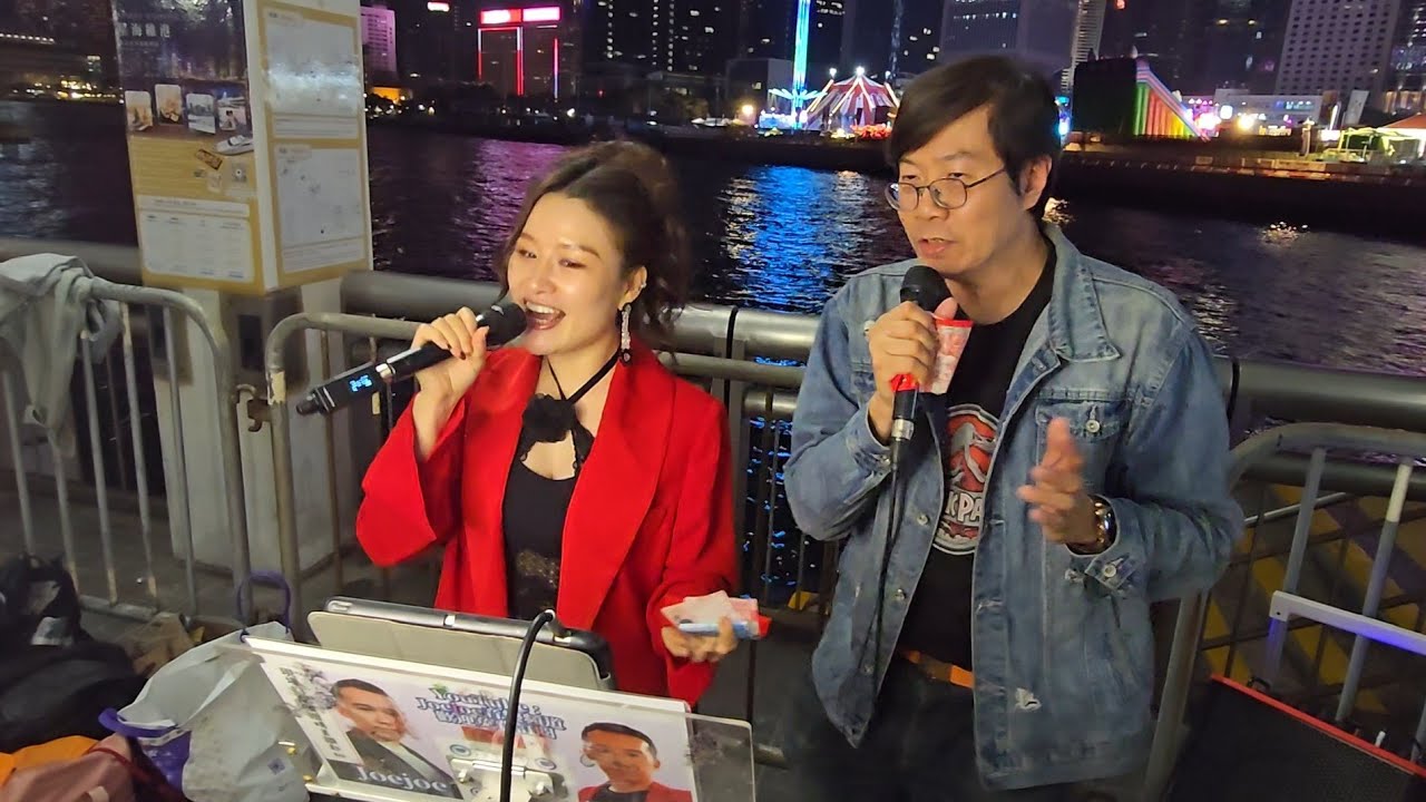 恭喜恭喜🧧~甜甜/Tony🎶🎤~2026/02/19馬年大年初三🐴@中環10號碼頭🚢