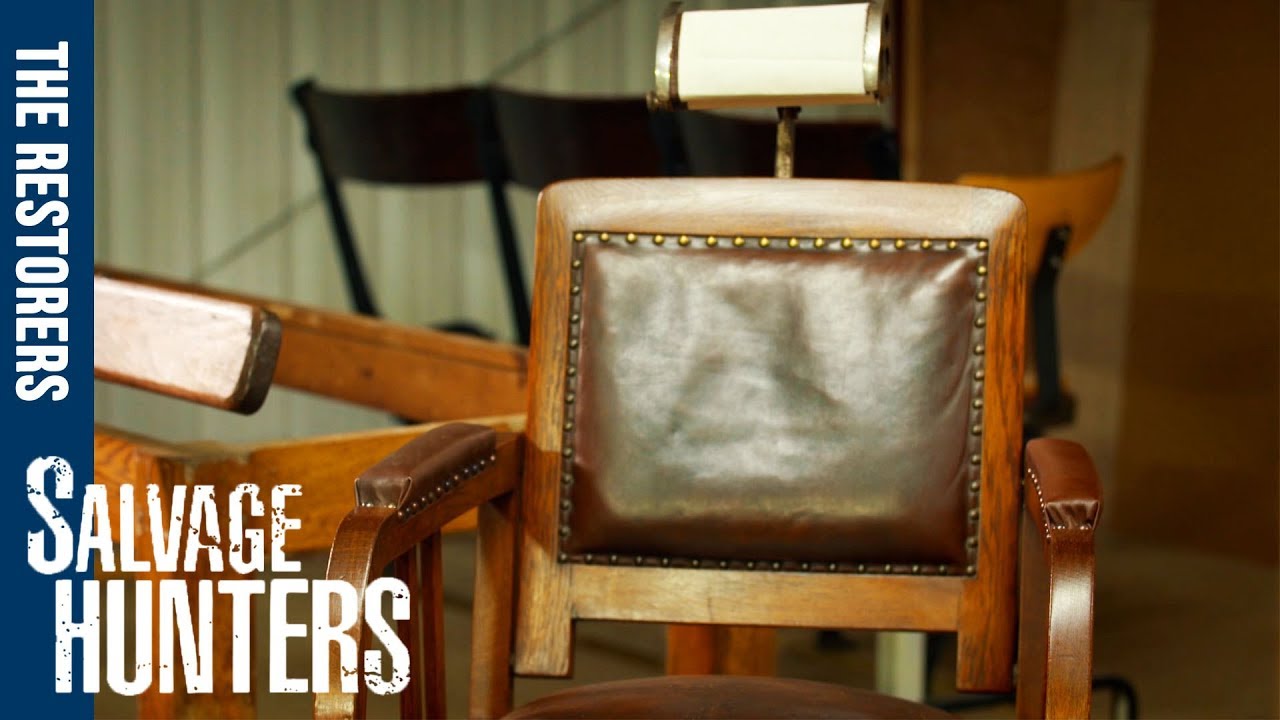 Craig Struggles To Transform 1920s Barber Chair | Salvage Hunters: The Restorers