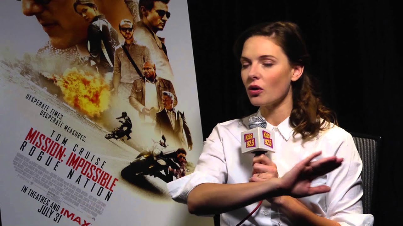 KiSS 92.5: Damnit Maurie with Rebecca Ferguson - Mission Impossible