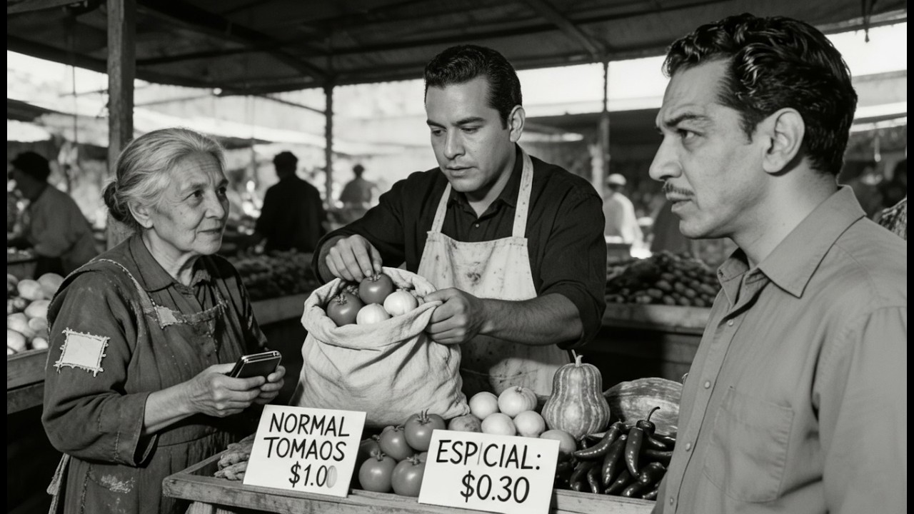 Don Gonzalo vendía jitomates a pérdida—Cantinflas preguntó cómo sobrevivía y se QUEBRÓ