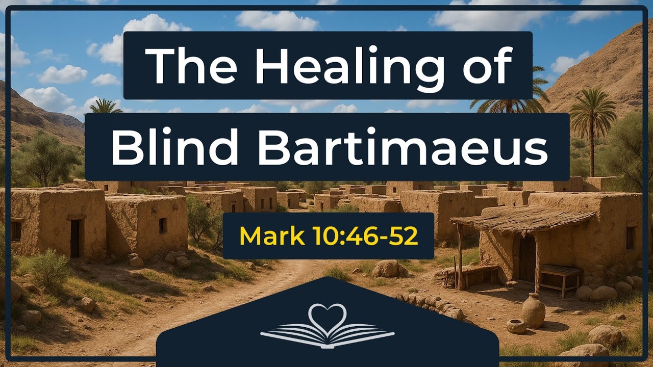 Uzdrowienie niewidomego Bartymeusza &ndash; Ewangelia Marka 10:46-52 (Audio Bible NRSVue)